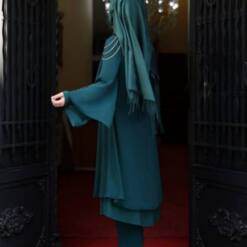 Latest Elegant Two-Piece Modest Dresses For Muslim Women - Style 4614 31 From Turkey latest elegant two-piece modest dresses for muslim women - style 4614