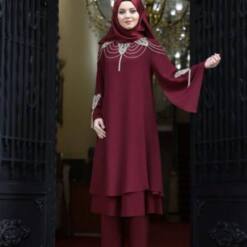 Latest Elegant Two-Piece Modest Dresses For Muslim Women - Style 4614 17 From Turkey latest elegant two-piece modest dresses for muslim women - style 4614