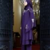 Ultimi modelli di abiti eleganti a due pezzi per donne musulmane - Modello 4614 22 dalla Turchia ultimi eleganti abiti modesti in due pezzi per donne musulmane - stile 4614