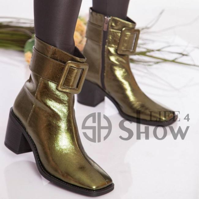 elegant women booties ankle pointed toe high quality from showlife4