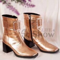 Ladies Mid Calf Boots Autumn High Quality From Showlife4 6 From Turkey elegant women booties ankle pointed toe high quality from showlife4