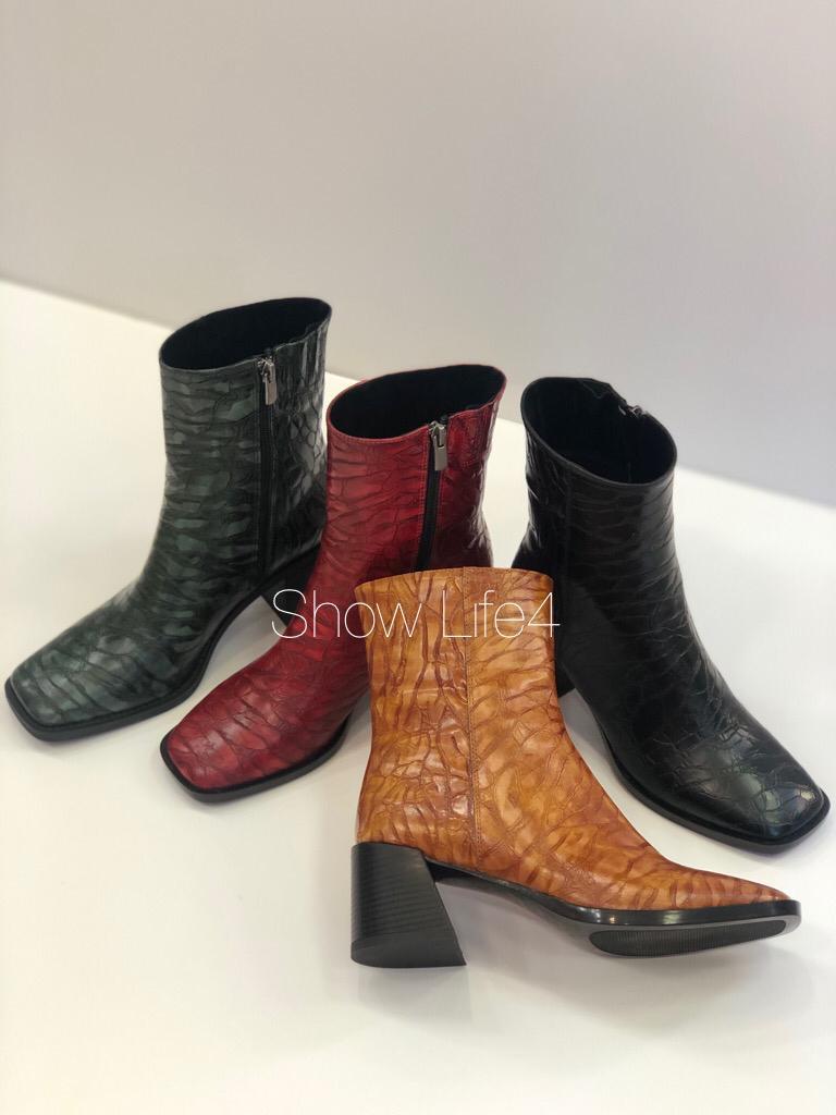 fashion women mid calf boots autumn high quality from showlife4