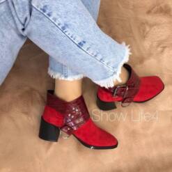 New Women Ankle Booties Leather Fall Top Brand Showlife4 12 From Turkey perfect women mid calf booties leather fall top brand showlife4
