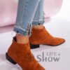 Botines de piel de gamuza para mujer, nuevos, de la marca Showlife4 9, procedentes de Turquía. botines de piel de gamuza nuevas mujeres top brand showlife4