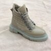 lace up worker biker combat ladies womens ankle boots low heel showlife4 new
