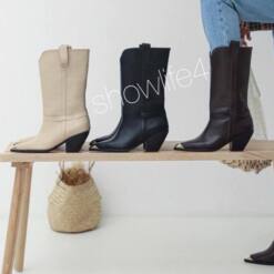 sharp womens cowboy boots snip tow showlife4 autumn top style