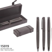Promotional Vip Boxed Pencil and Roller Pen Set 15019