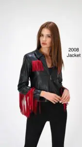 leather modern jackets stylish cool casual black 2008 marie mcgrath