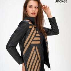 Leather Jackets Charmi̇ng Black And Brown Marie Mcgrath 2012 2 From Turkey leather jackets charmİng black and brown marie mcgrath 2012