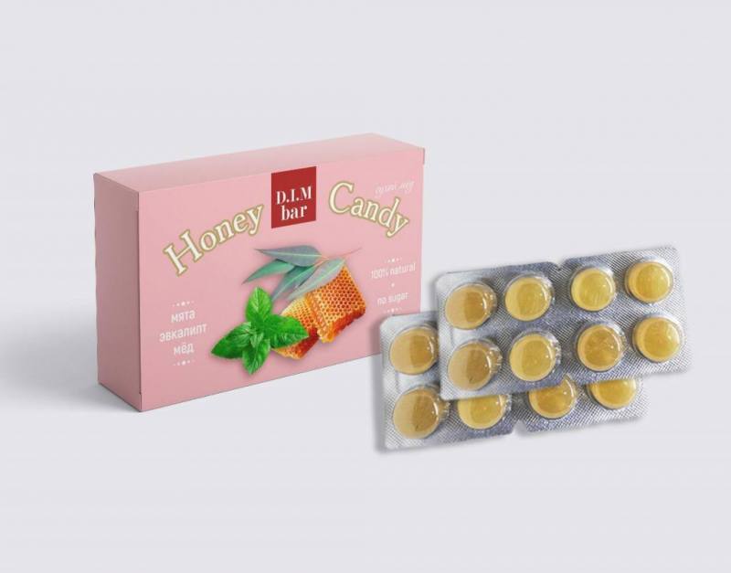 honey candy sea buckthorn mint propolis healthy delicious 100% hard candies 30 g