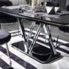 Versace Dining Set Furniture Modern Stylish Black 9 Pieces 10 From Turkey versace dining set furniture modern stylish black 9 pieces