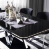Versace Dining Set Furniture Modern Stylish Black 9 Pieces 12 From Turkey versace dining set furniture modern stylish black 9 pieces