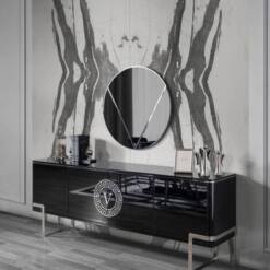 Versace Dining Set Furniture Modern Stylish Black 9 Pieces 11 From Turkey versace dining set furniture modern stylish black 9 pieces