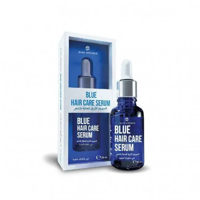 hair treatment  great shiny intensive blue serum 30 ml