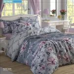 Hochwertiger Bettbezug aus Stoff mit floralem Rosendesign 11.22972