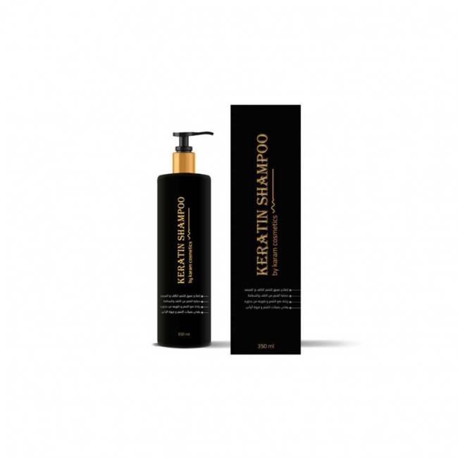 keratin shampoo organic natural extracts karam 350 ml