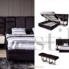 King Bed Furniture Sets Stil Modern Terrific Black 4 Units 4 From Turkey king bed furniture sets stil modern terrific black 4 units