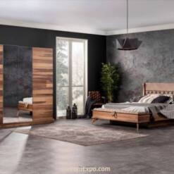 nisa queen bed furniture sets modern cool design 4 units