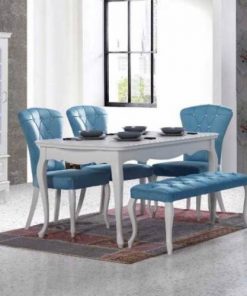 Modern Dining Room Swan Set Furniture High Quality Design 5 Pieces