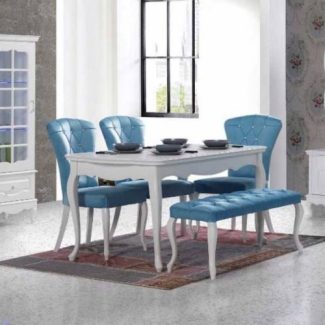 Modern Dining Room SWAN Set Furniture High Quality Design 5 P...