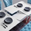 Modern Dining Room Swan Set Furniture High Quality Design 5 Pieces 7 From Turkey modern dining room swan set furniture high quality design 5 pieces