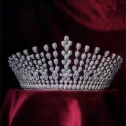 alexandra wedding crowns crystal stones new awesome models