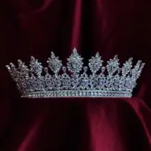 Victoria Princess Crown Modern Zirconium Stones NEW 2020