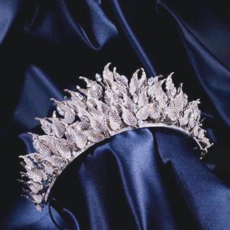 High Quality Wedding Tiaras Stylish Modern Zirconium Stones N...