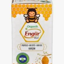 Engur Royal Jelly Propolis Honey Mixture ORGANIC Natural 200 GR