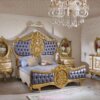 saltanat classical bedroom furniture - royal nobel design 2024: where luxury meets timeless elegance