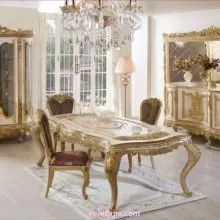 Saltanat Classical Dining Table Se
