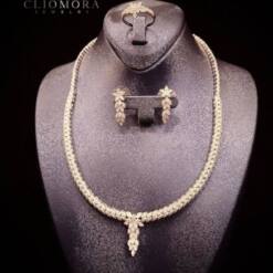 Stately Cliomora Set Cz Cubic Zirconia Zks83 19 From Turkey stately cliomora set cz cubic zirconia zks83