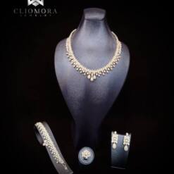 cliomora jewelry set stylish modern cz cubic zirconia stones new 2021