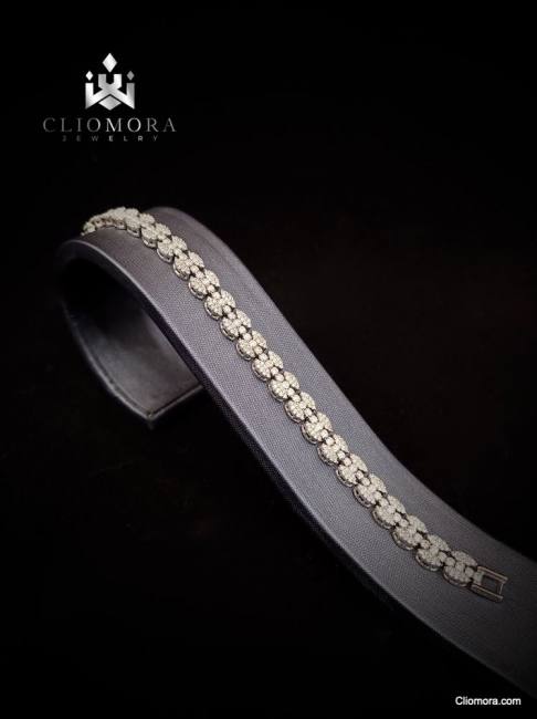 lively cliomora bracelet cz cubic zirconia zkb73