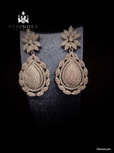 Influential Cliomora Earrings CZ C