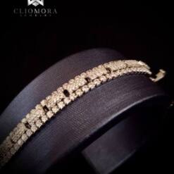 kraftvolles Cliomora Armband CZ Zirkonia zkb72