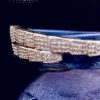 Rare cliomora bracelet cz cubic zi