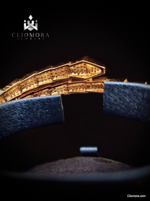 Rare cliomora bracelet cz cubic zi