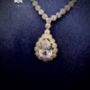 Prunkvolles Cliomora-Set mit Zirkonia (ZKS92 29) aus der Türkei verziertes Cliomora-Set cz Zirkonia zks92