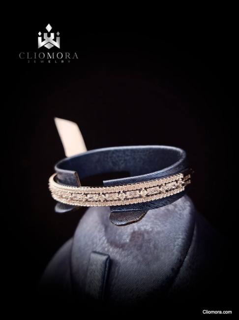 Catchy cliomora bracelet cz cubic