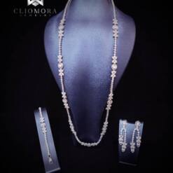 Incredible Cliomora Jewelry Set Cz Cubic Zirconia Zks62 17 From Turkey incredible cliomora jewelry set cz cubic zirconia zks62