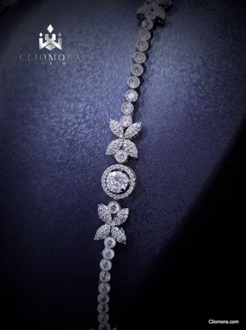Incredible cliomora jewelry set cz