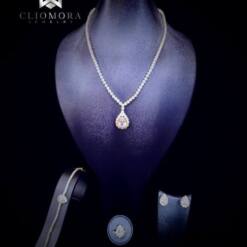 ornate cliomora set cz cubic zirconia zks92
