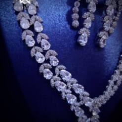 Exceptional Cliomora Jewelry Set Cz Cubic Zirconia Zks61 18 From Turkey exceptional cliomora jewelry set cz cubic zirconia zks61