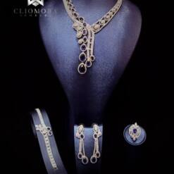 Notable Marvelous Jewelry Set Cliomora Cz Cubic Zirconia Zks58 33 From Turkey notable marvelous jewelry set cliomora cz cubic zirconia zks58