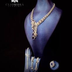 Notable Marvelous Jewelry Set Cliomora Cz Cubic Zirconia Zks58 35 From Turkey notable marvelous jewelry set cliomora cz cubic zirconia zks58