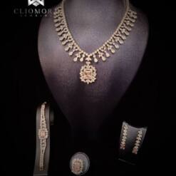 Deluxe Cliomora Set Cz Cubic Zirconia Zks91 24 From Turkey deluxe cliomora set cz cubic zirconia zks91