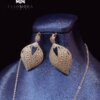 dazzling jewelry set gorgeous cliomora cz cubic zirconia zks49