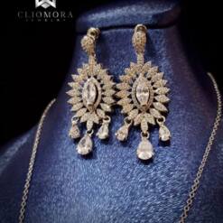 Jewelry Set Dramatic Cliomora Cz Cubic Zirconia Zks46 11 From Turkey jewelry set dramatic cliomora cz cubic zirconia zks46