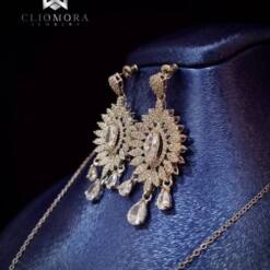 Jewelry Set Dramatic Cliomora Cz Cubic Zirconia Zks46 10 From Turkey jewelry set dramatic cliomora cz cubic zirconia zks46